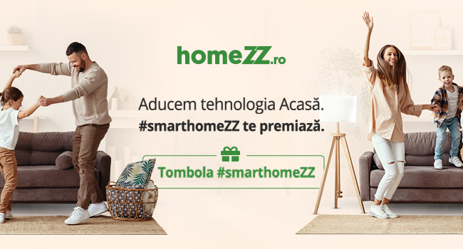 Produsele #smarthomeZZ vor Acasă. Te înscrii la tombolă?