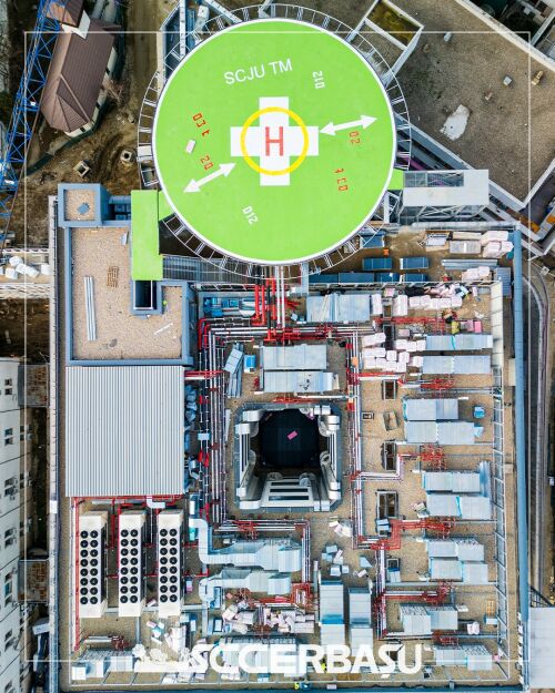 Constructii Erbasu: Centrul de Mari Arsi din Timisoara este in faza finala de implementare