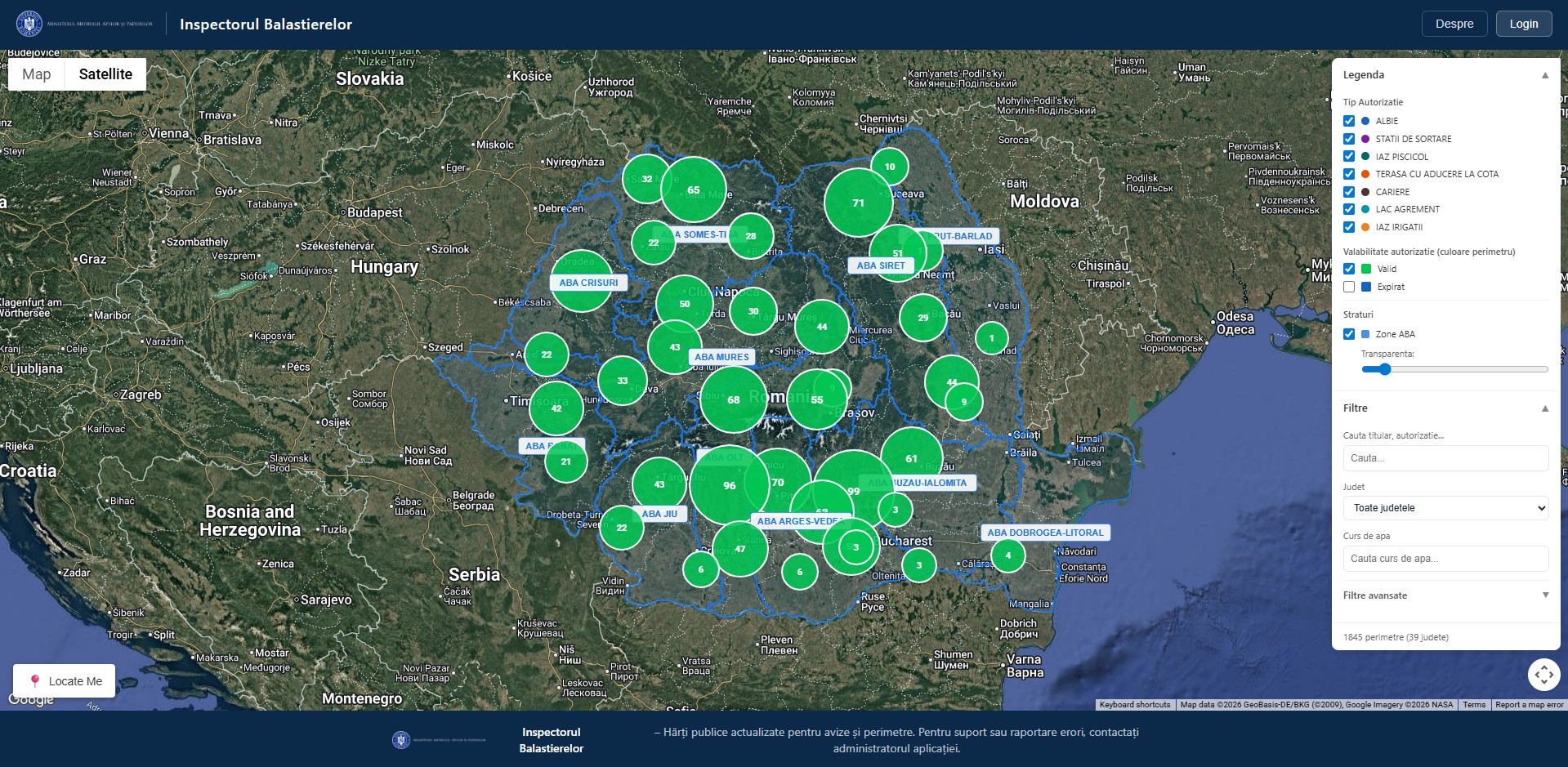 Inspectorul Balastierelor: aplicatie prin care pot fi verificate actele pentru exploatarea agregatelor minerale