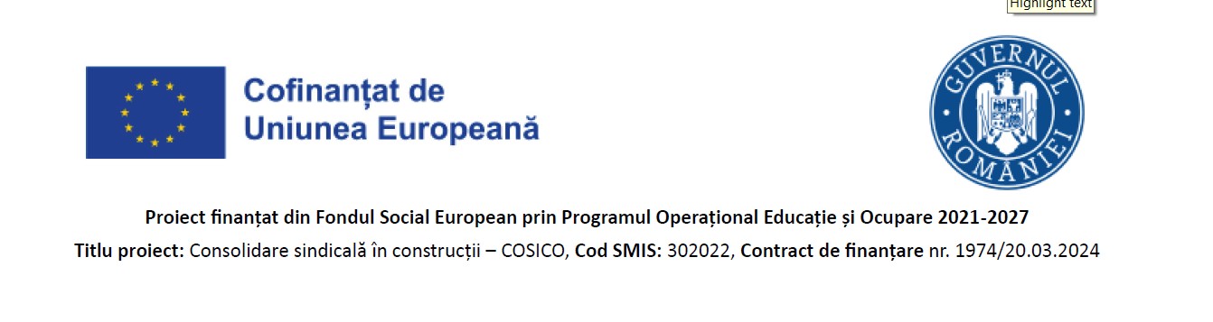 FGS Familia își consolidează poziția de federație sindicală reprezentativă la nivel național în sectorul de construcții