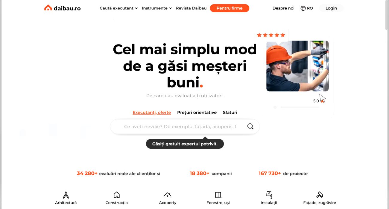 Daibau.ro, partener media TNI & Zero Energy Building Expo 2026: platforma care conectează cererea reală cu soluțiile sustenabile din construcții și real estate