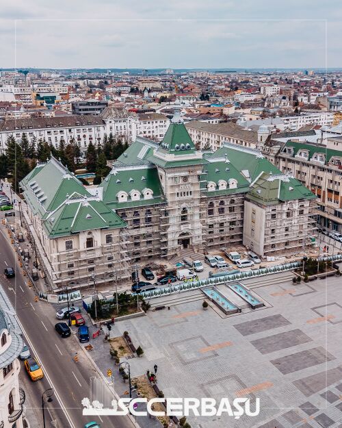 Constructii Erbasu va finaliza lucrarile la Palatul Administrativ Dolj